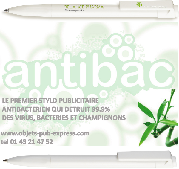 antibac stylo anti-bacterien