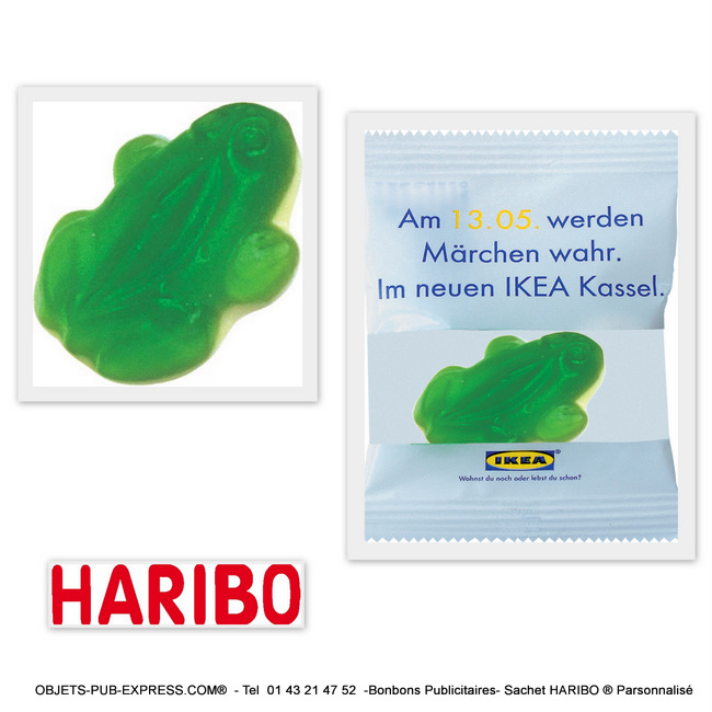 bonbon haribo grenouille sachet promo