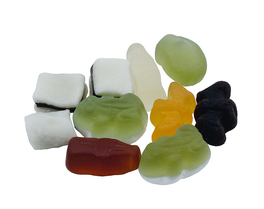 MELANGE GELIFIES REGLISSE BONBONS HARIBO EN SACHET PERSONNALISE