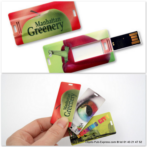 carte de visite usb personnalisable