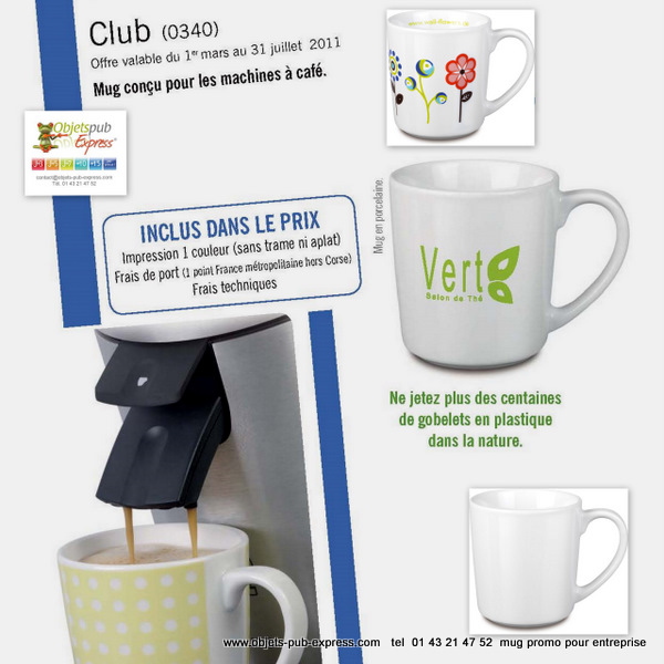 Discount mug coupon