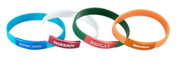BRACELET SILICONE ALU LASER