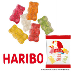 HARIBO MINI OURSONS PIK SACHET PUB ENTREPRISE Prestige - VIP - Book idée cadeau Objets Pub Express®