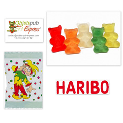 Haribo sachet promo  publicitaire un ours geant