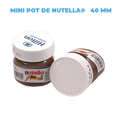 NUTELLA MINI POT PUBLICITAIRE DE 40 MM Promos Objets Pub Express®