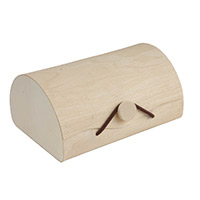 objet publicitaire boite en bois 12X9X6 CM