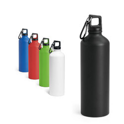 PACK PROMO GOURDE ALU AVEC MOUSQUETON 800ML ►25 EX Objets Pub Express®