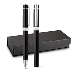 PACK PROMO BILLE ET ROLLER PUBLICITAIRES METAL BAOBAB 25 EX Objets Pub Express®