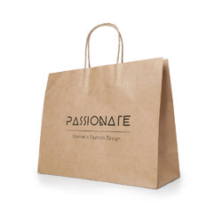 PACK PROMO SAC KRAFT NATUREL XL ►FAB EUROPE ►100EX ►Mini prix Tout Inclus Objets Pub Express®