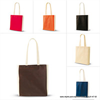 shopper non-tissé bicolore